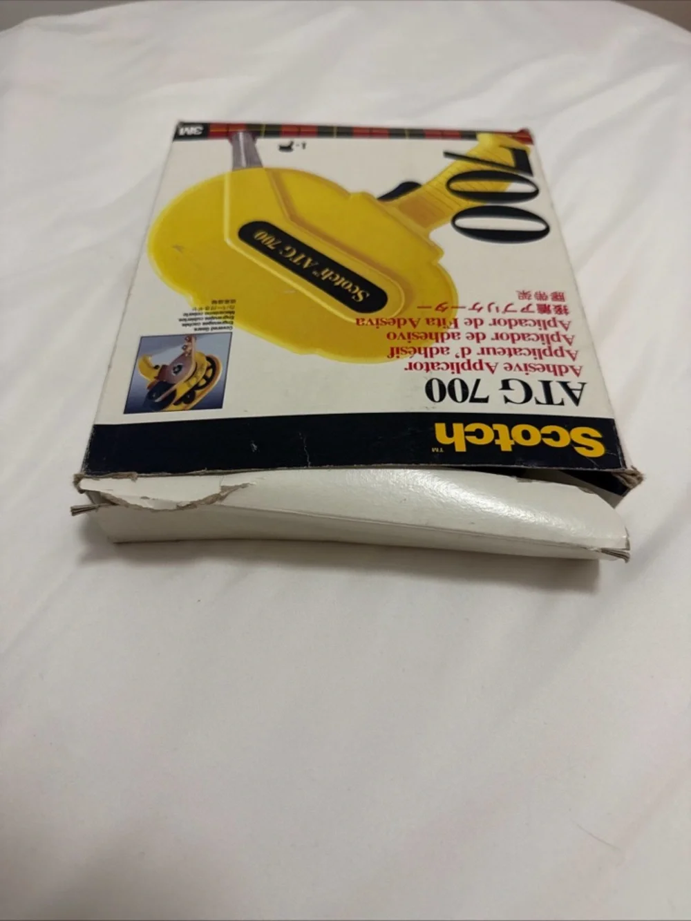 Scotch ATG 700 Yellow Adhesive Applicator - Reliable Tape Dispenser